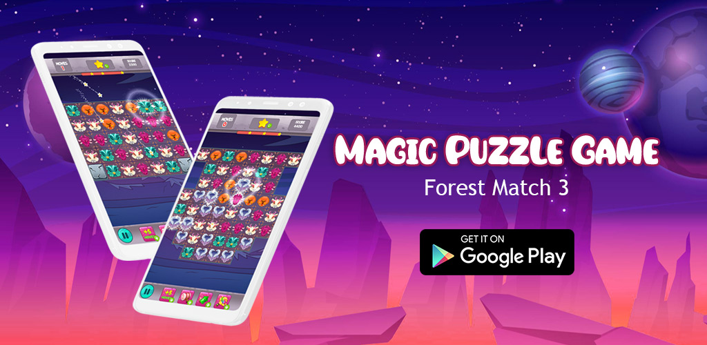 Magic Puzzle Game: Forest Match 3 -